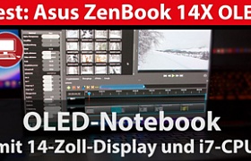 Praxistest: Asus ZenBook 14X OLED - besonders kompaktes i7-Notebook