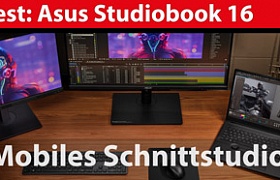 Test: Asus ProArt Studiobook 16 - Editing-Laptop mit Windows 11