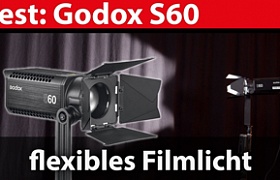 Lichttest: Godox S60 - kompaktes LED-Videolicht mit Fokussteuerung