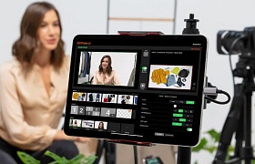 Roland Aerocaster Switcher: Livestream mit bis zu fünf Kameras kabellos via iPad