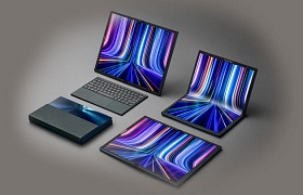 Asus Zenbook 17 Fold OLED: faltbares Display erweitert Laptop auf 17 Zoll