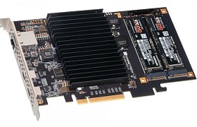 Sonnet MCFiver: PCIe-Adapterkarte für M.2-NVMe-SSD, USB-C und LAN