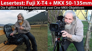 Lesertest: Fujifilm X-T4 mit Fujinon MKX 18-55 mm und MKX 50-135 mm