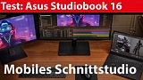 Test: Asus ProArt Studiobook 16 - Editing-Laptop mit Windows 11