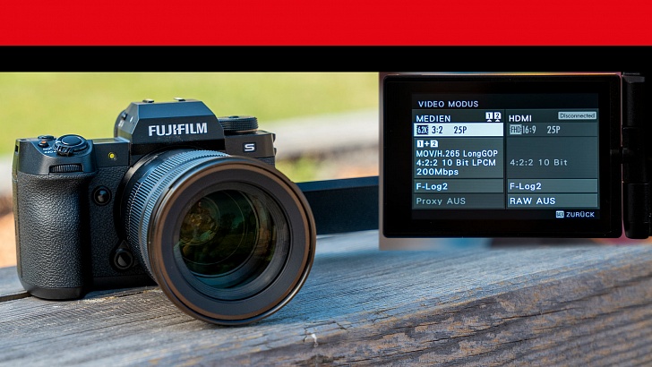 Im Test: Fujifilm X-H 2 S - Filmkamera mit motorischem Zoom