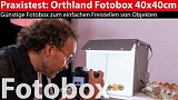 Praxistest Fotobox Orthland: Mini-Studio für Foto und Video für Freisteller