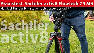 Test Profi-Videostativ: activ8-Videoneiger und Flowtech-Stativ