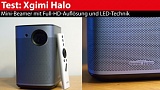 Test: Xgimi Halo - Full-HD-LED-Beamer mit Android TV