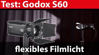 Lichttest: Godox S60 - kompaktes LED-Videolicht mit Fokussteuerung