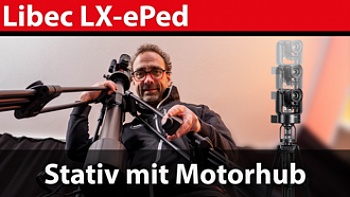 Test: Libec LX-ePed - Stativ mit motorischem Hub für PTZ-Kameras