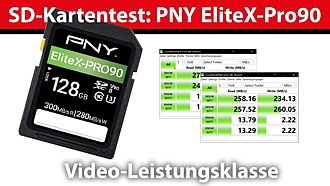 Test: PNY EliteX-Pro90 - Video-Leistungsklasse