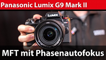Panasonic Lumix G9 Mark II: Phasenautofokus im MFT-Format