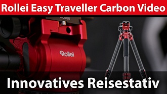 Rollei Easy Traveller Carbon: Reisestativ mit innovativem Konzept
